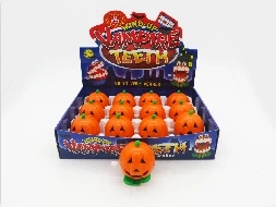12 pcs / kotak; rantaian berjalan kaki labu Halloween