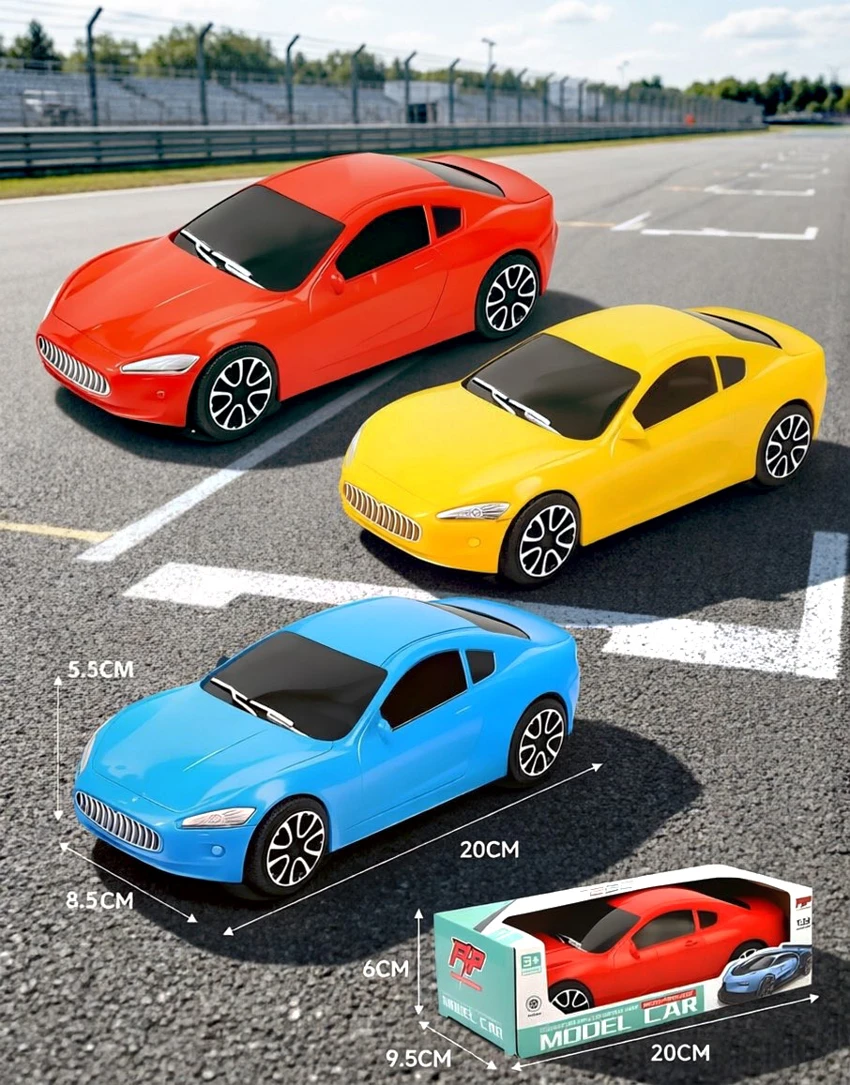 Kereta perlumbaan bandar Martin Inertia 3 warna campuran