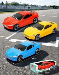 Kereta perlumbaan bandar Martin Inertia 3 warna campuran