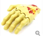 Tangan hantu rantai atas (bahan ABS)