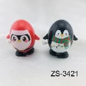 2 Styles Christmas Penguin Wind-up Toys
