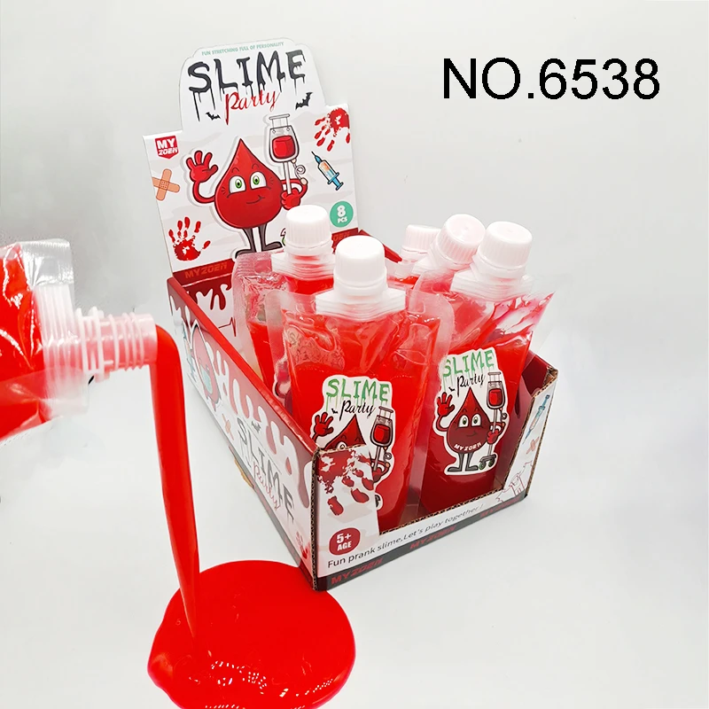 Slime Halloween Darah Beg Hidung Lumpur Mainan Manusia