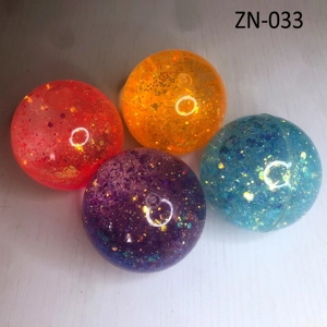 6.5CM Glitter Powder Sequin Glitter Ball Elast