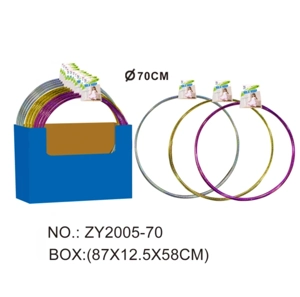 Laser 70cm Hula Hoop (12 pcs / kotak pameran)