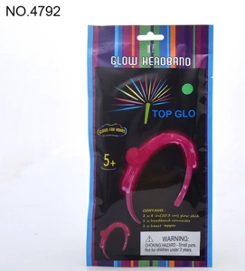 Glow Double Groove Heart Hair Clip