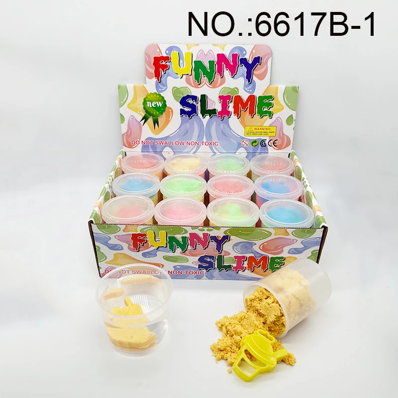 Slime, Water Play Sand with Molds, Large Press Bottle