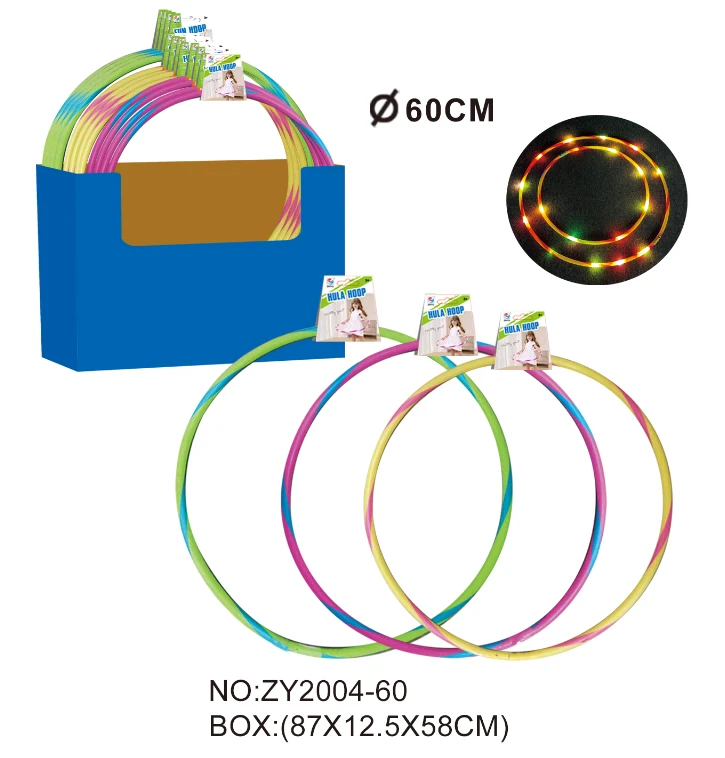 60CM lampu hula hoop (12 pcs / display box)