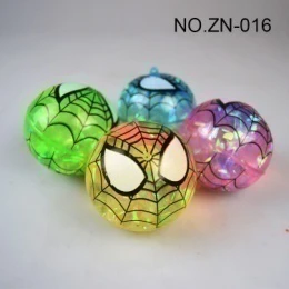 6.5cm Spider-Man kilat bola elastik