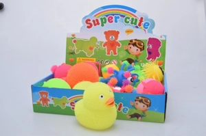 Medium Thick-fur Duckling Fluffy Squeeze Ball