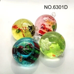 Lumpur Kristal PUTTY Slime Telus Gantung Bola Siri Krismas