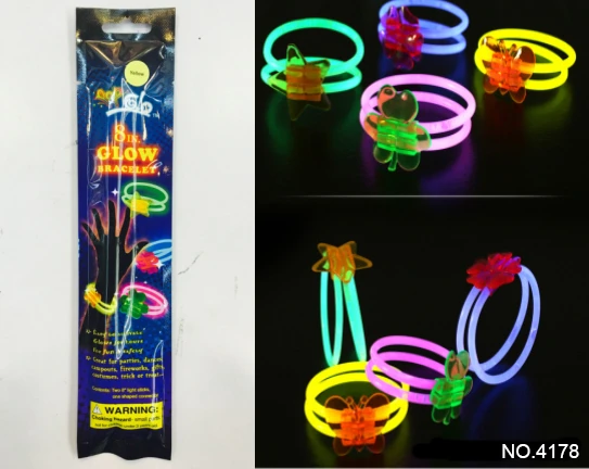 1 set aksesoris fluorescent gelang