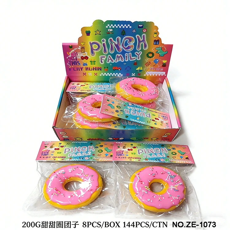 Donut besar.