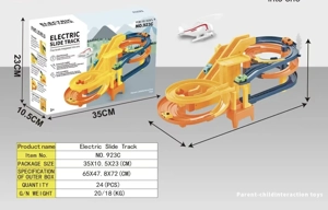 Kereta Perlumbaan Muzik Elektrik
Orbit gelongsor (Slide Track)