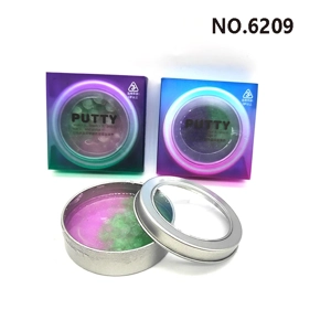Full Sky Star Transparent Bounce Mud DIY Rubber Mud Kotak Aluminium Kotak PVC