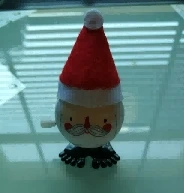 Santa Claus dengan topi (bahan ABS) (Minimum pesanan 10,000)