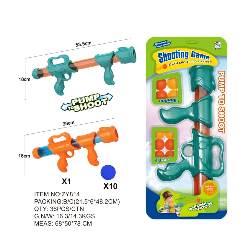 Pneumatic Soft Bullet Gun