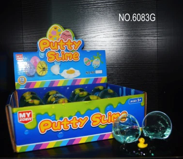 Mud kristal, slime, ultra-transparent mud, putty bebek