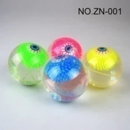 6.5cm Flashing Eyeball Bouncy Ball