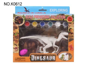 DIY lukisan dinosaurus