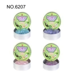 Slime Full Sky Bintang Telus Memantul Lumpur DIY Plasty
