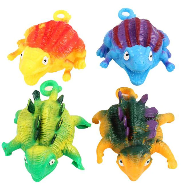 Dinosaurus meniup udara.