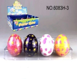 lumpur kristal slime bintang cinta Easter telur putty