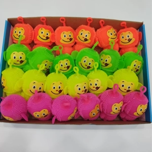 ลิงหน้ายิ้ม
ขนดก ลูกบอล