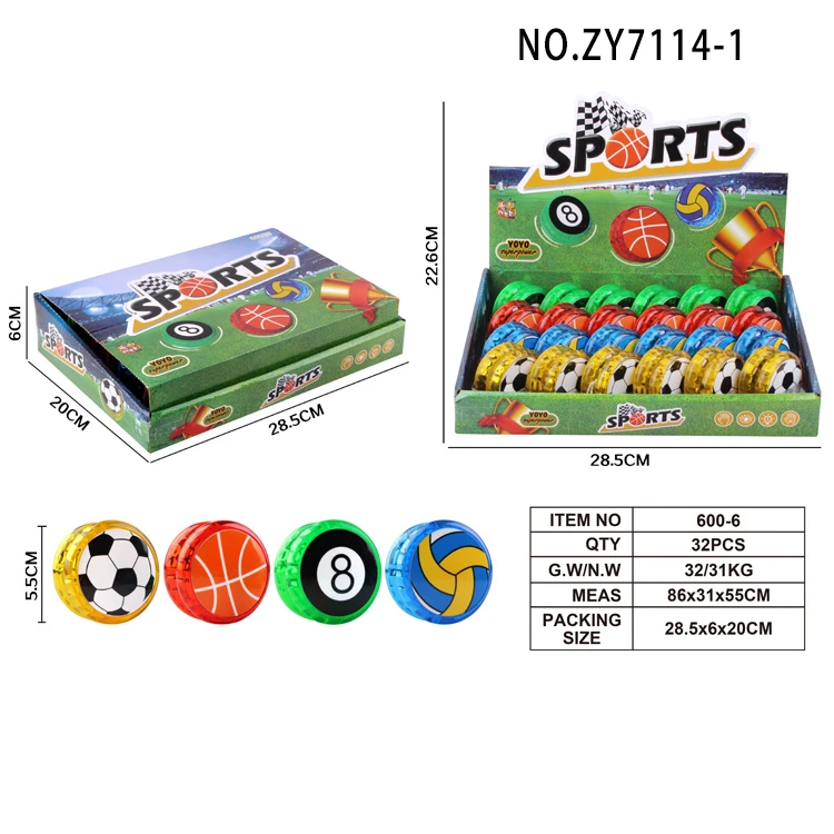 Transparent Football Yo-Yo