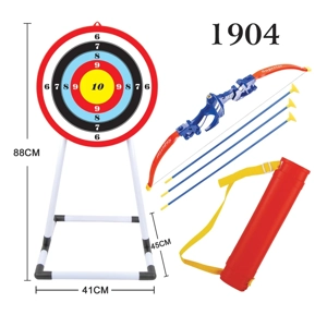 Round Target Bow and Arrow Set