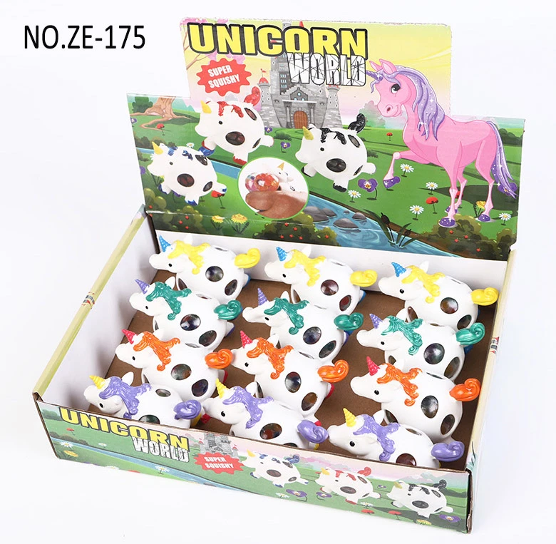 Bola Manik Unicorn yang Dicat