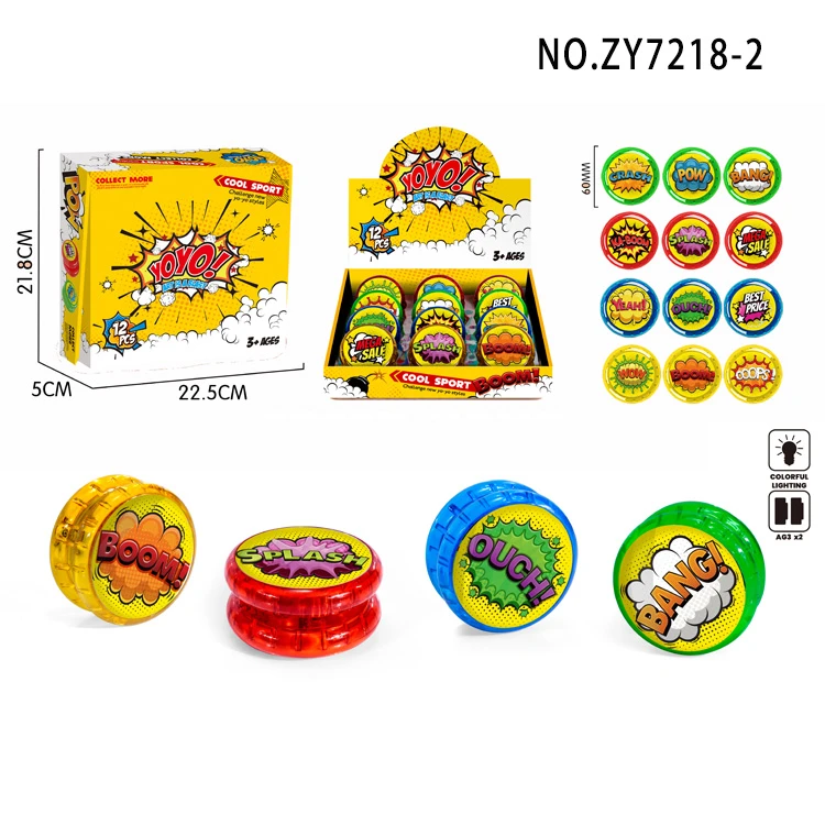 Explosion Text Yo-Yo