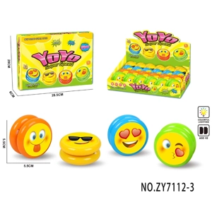 Warna muka Yo-yo dengan gula-gula