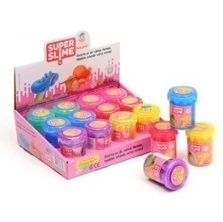 Lumpur Kristal Slime Big Iceberg Botol Monochromatic Slime
