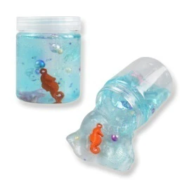 lumpur kristal slime biru laut lumpur telus