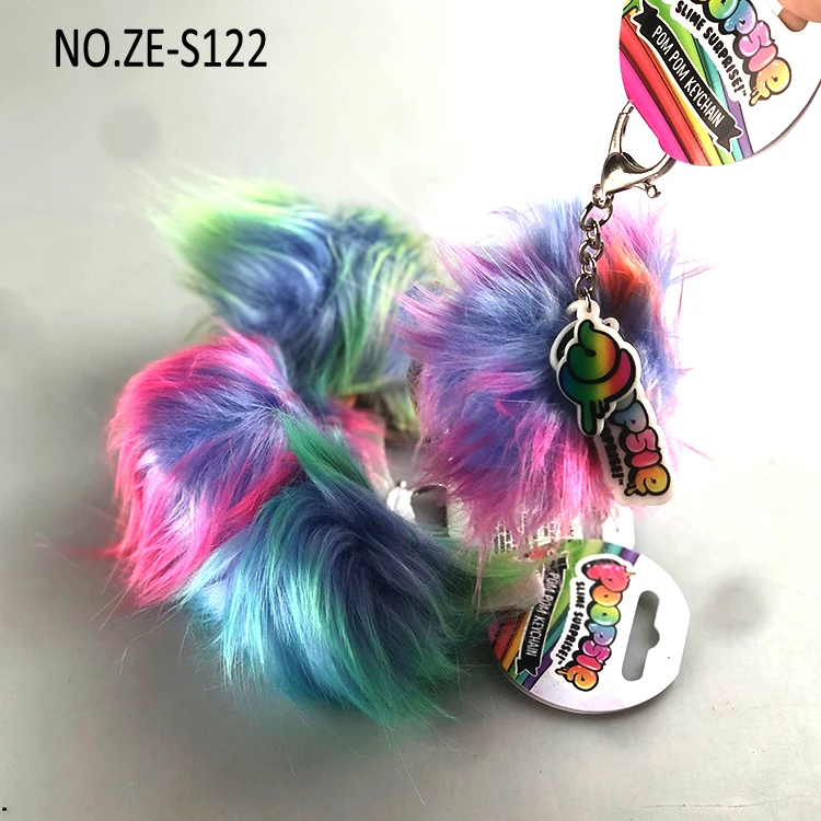 6cm bola rambut panjang