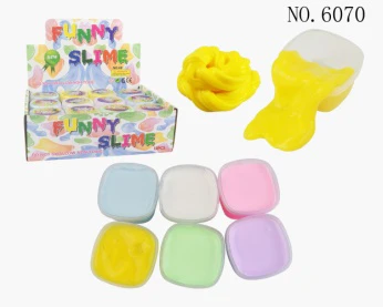 Puff lumpur slime macaron putty