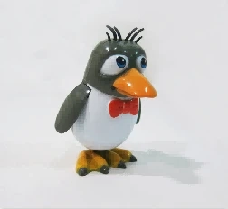 Wind-up Funny Penguin, ABS Material (MOQ: 10,000 pcs)