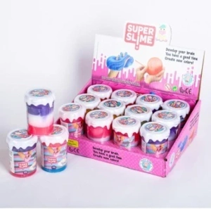 Lumpur kristal Slime Big Iceberg botol tiga warna DIY lumpur