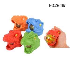 Dua kepala dinosaur yang dicampur