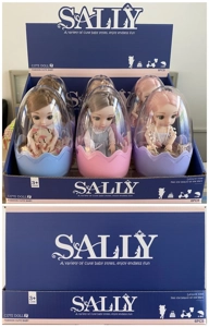 6 นิ้ว 6 ชิ้น กล่องแสดงสินค้าที่สวยงาม