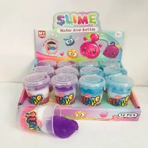 Lumpur kristal Slime Botol titisan air Putty