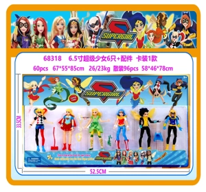6.5 Gadis super inci 6 + aksesori kad 1