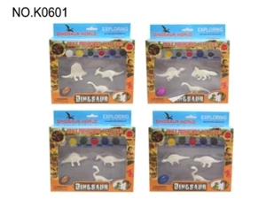 DIY lukisan dinosaurus
