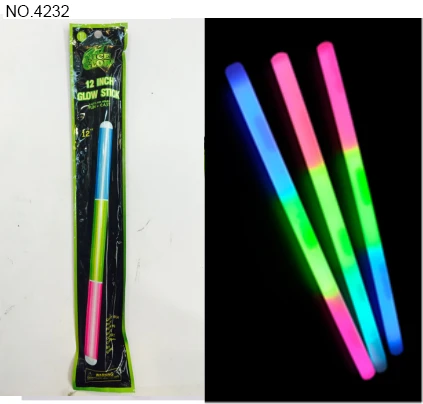 3-color 12-inch Glow Stick (1 pc/set)