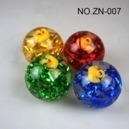 6.5cm Flashing Duck Bouncy Ball