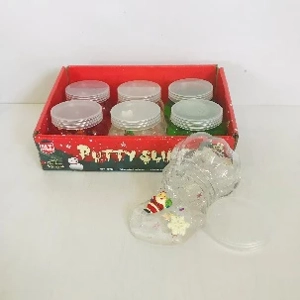 Crystal Mud, Slime Christmas Snowflake Putty, Large Pumpkin Bottle