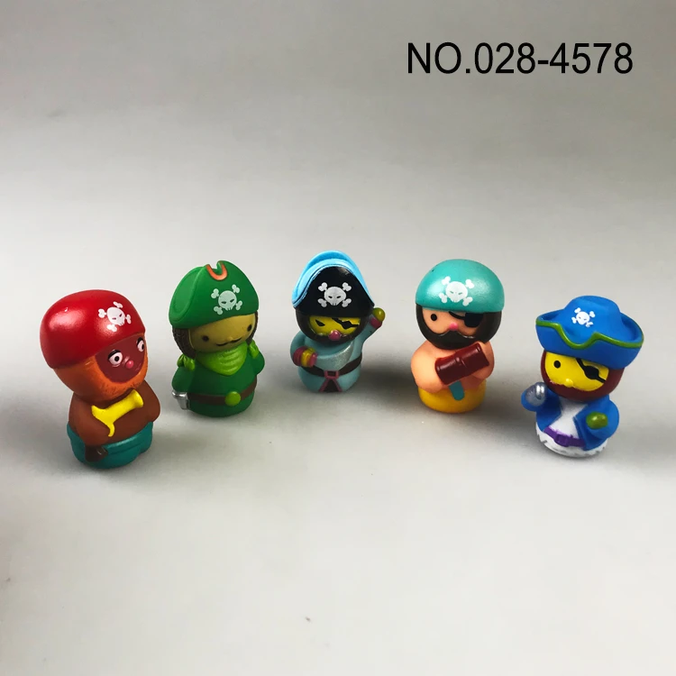 Pirate Figure Finger Puppet (PVC Vinyl)