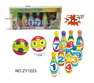 5.5 Inch PU bola bowling