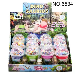 Crystal Mud, Slime Milk Tea Cup Drink Bead Stretchy Mud