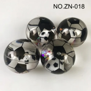 6.5cm Flashing Football Bouncy Ball
